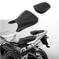 Driver & Passenger Black Seat Fit For Yamaha Yzf R6 2003-2005 Yzf R6S 2006-2009