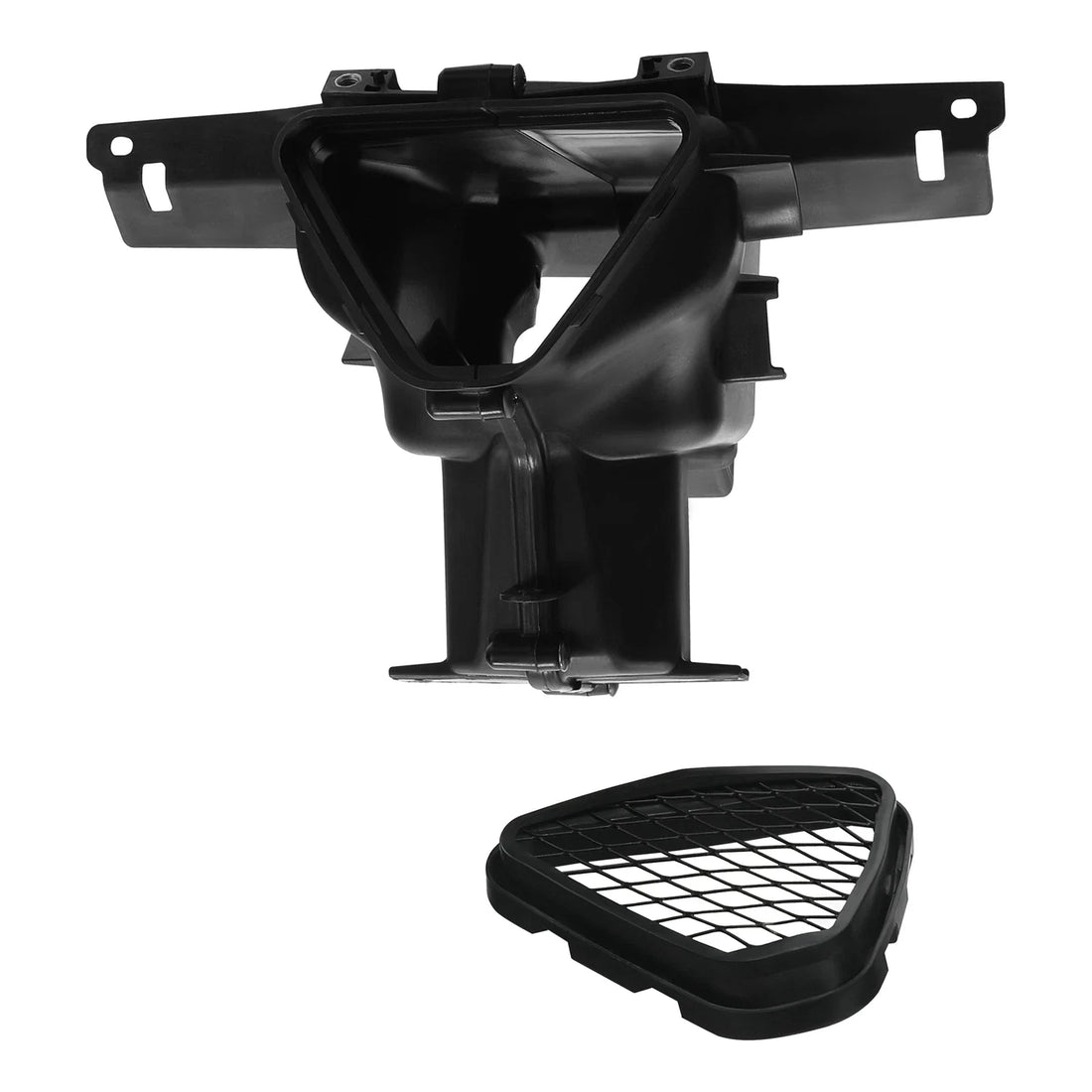 Front Ram Air Duct Fit For Kawasaki Ninja ZX6R ZX636 2019-2025 2020 2021 2022 23