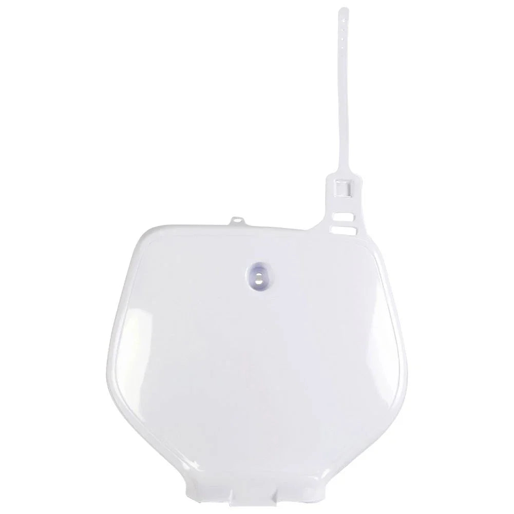 UFO Front Number Plate White For Yamaha YZ125 1992-1999