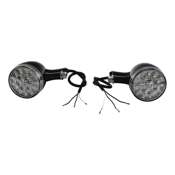 Front Turn Signals Lights Fit For Harley Sportster XL883 2000-22 Dyna 2006-2017