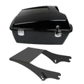 Black Chopped Trunk Mounting Rack Fit For Harley Touring Road Glide 97-08
