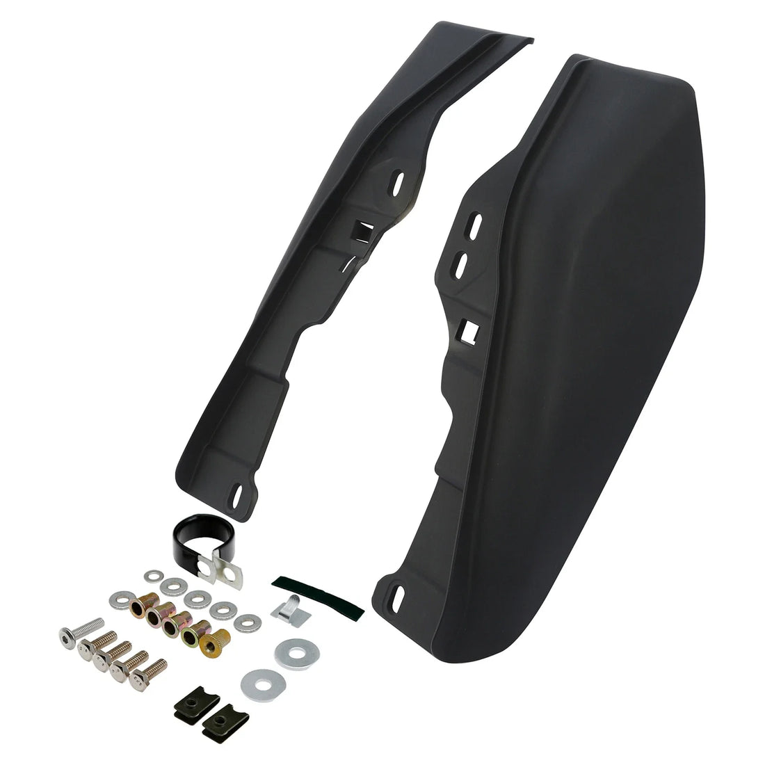 Matte Black Mid-Frame Air Deflectors Fit For Harley Road Electra Glide 2009-2024