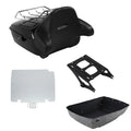 King Trunk Backrest Mount Rack Plate Fit For Harley Electra Road Glide 2014-2026