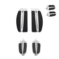 Chrome Rider Footboard Footpegs Shifter Pegs Fit For Harley Touring Slipstream