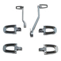 Rider Passenger Footpeg Shifter Peg Brake Pad Fit For Harley Softail Slim 18-25