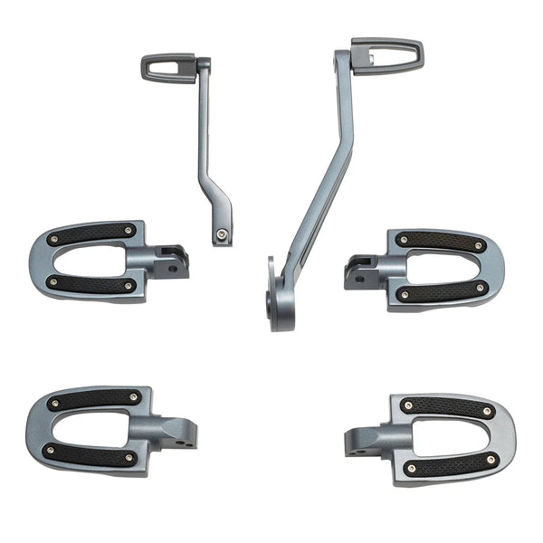 Rider Passenger Footpeg Shifter Peg Brake Pad Fit For Harley Softail Slim 18-25