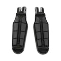 Black Driver Rider Footpeg Footrest Fit For Harley Sport Glide Softail 2018-2025