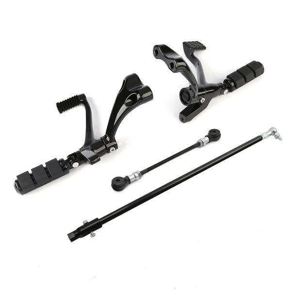 Forward Controls Kit Pegs Levers Linkages Fit For Harley XL Sportster 883 14-22