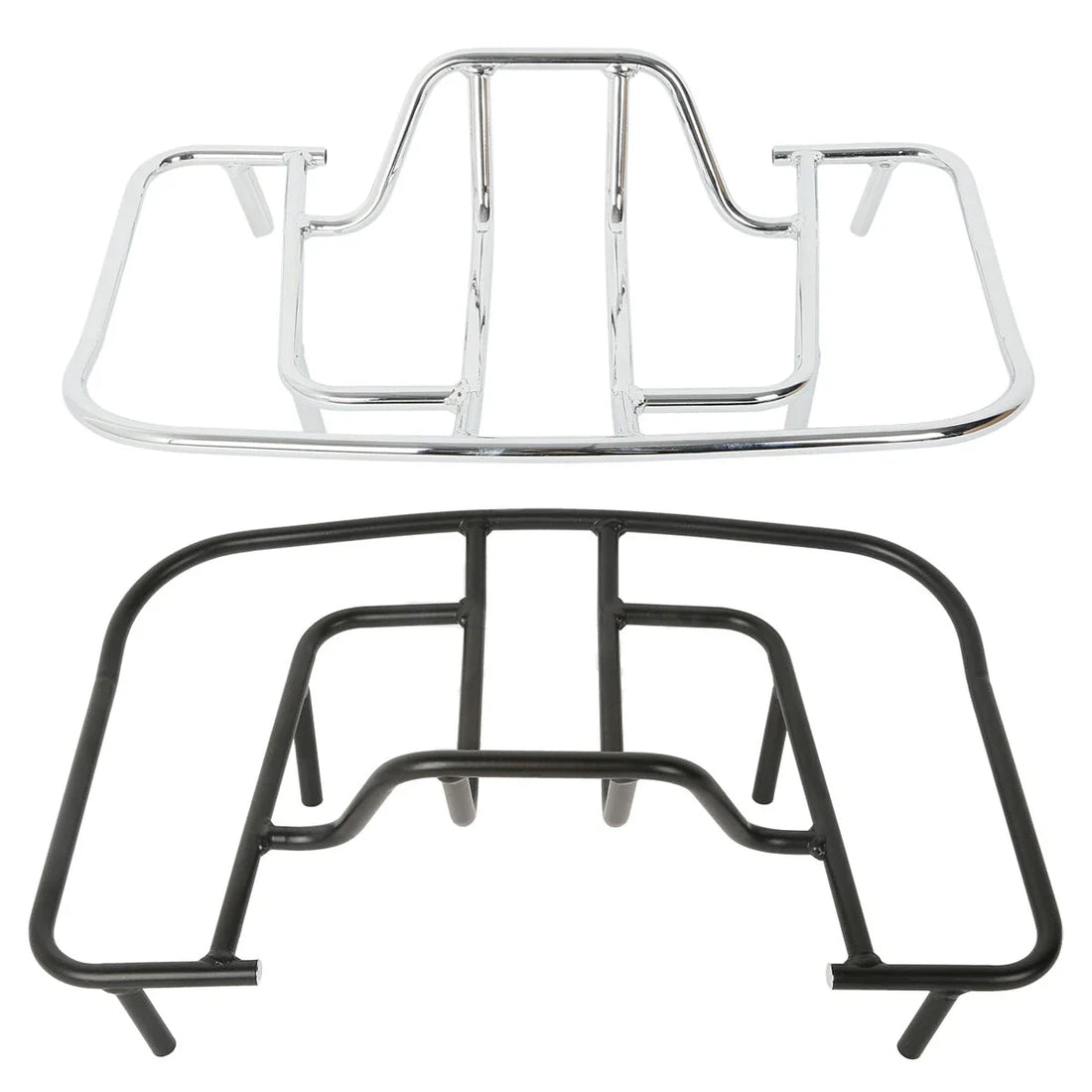 Black/Chrome Trunk Luggage Rack Fit For Honda Goldwing GL1800 1800 2001-2017 16