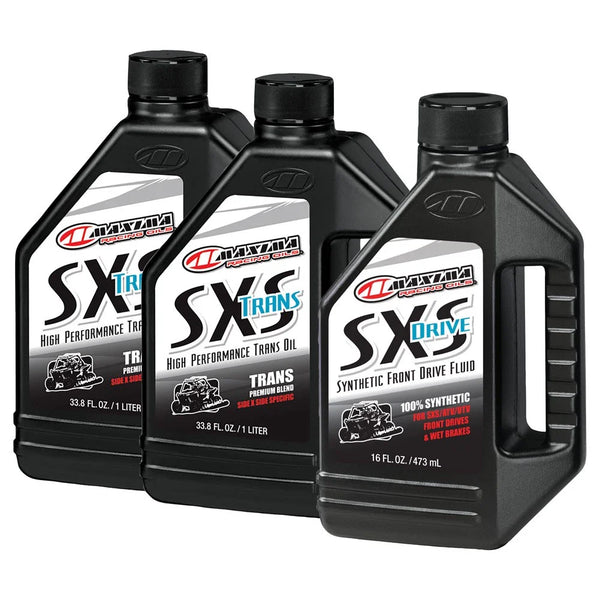 Tusk 4-412-0113f2d0-0b6b78 Drivetrain Oil Chng Kit w/Maxima Oil For Polaris