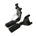 Black Rear Footpeg Peg Mount Bracket Fit For Harley Davidson Sportster 2014-2022