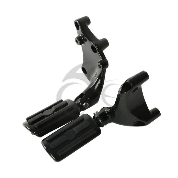 Black Rear Footpeg Peg Mount Bracket Fit For Harley Davidson Sportster 2014-2022