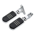 Chrome Passenger Footpeg Peg Mount Fit For Harley Touring Street Glide 1993-2025