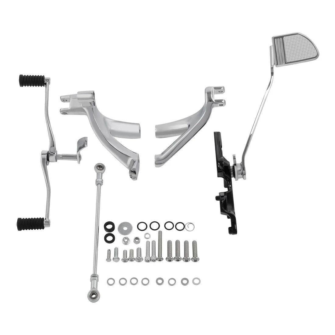 Driver Foot Peg Bracket Brake Lever Pedal Fit For Harley Softail Low Rider 18-24
