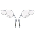 Chrome Rear View Mirrors Fit For Harley Road Glide Touring Sportster XL 1200 883
