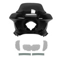 Black Fairing Windshield Mesh Vent Screen Fit For Harley Low Rider Fxlrst 22-25