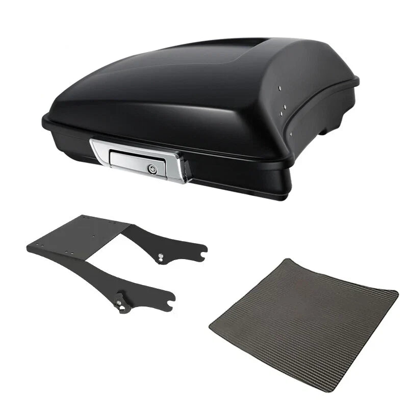 Matte Black Razor Trunk Mount Rack Fits For Harley Touring models 1997-2008