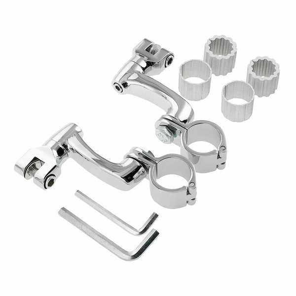 22mm 25mm 32mm 35mm Highway Footpeg Pegs Mount Fit For Harley Road Glide Chrome