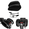 Vivid Black Saddle Bags Saddlebags Fit For Harley Low Rider ST Fxlrst 2022-2025
