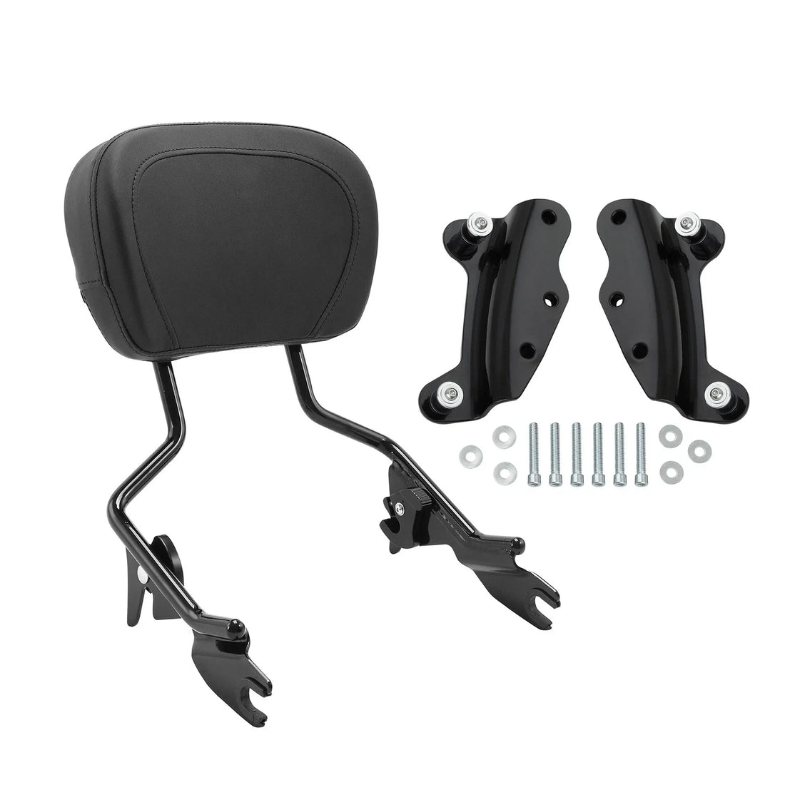 Backrest Sissy Bar 4 Point Docking Kit Fit For Harley Touring Road Glide 09-13