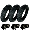 HD 3) Tires And 3) Tubes Straight Stem Size 2.50-10 2.50X10 For Honda XR50 10"