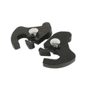 Black Sissy Bar Luggage Rack Docking Latch Clip Kit Fit For Harley Softail Dyna