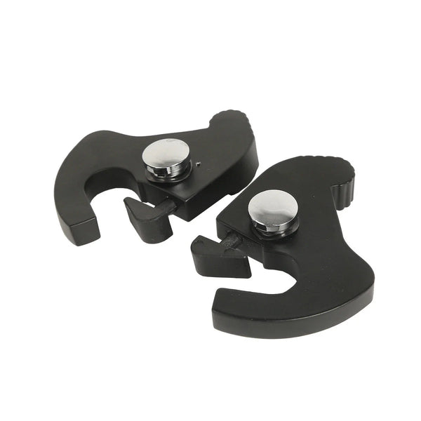Black Sissy Bar Luggage Rack Docking Latch Clip Kit Fit For Harley Softail Dyna