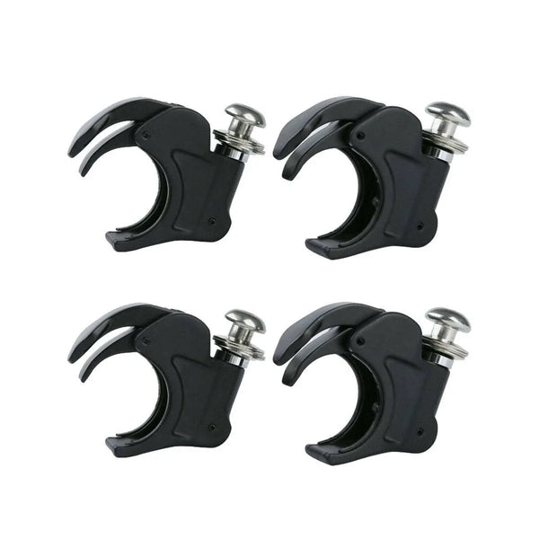 4PCS 41mm Windshield Windscreen Clamps Fit For Harley Softail Standard 1988-2013