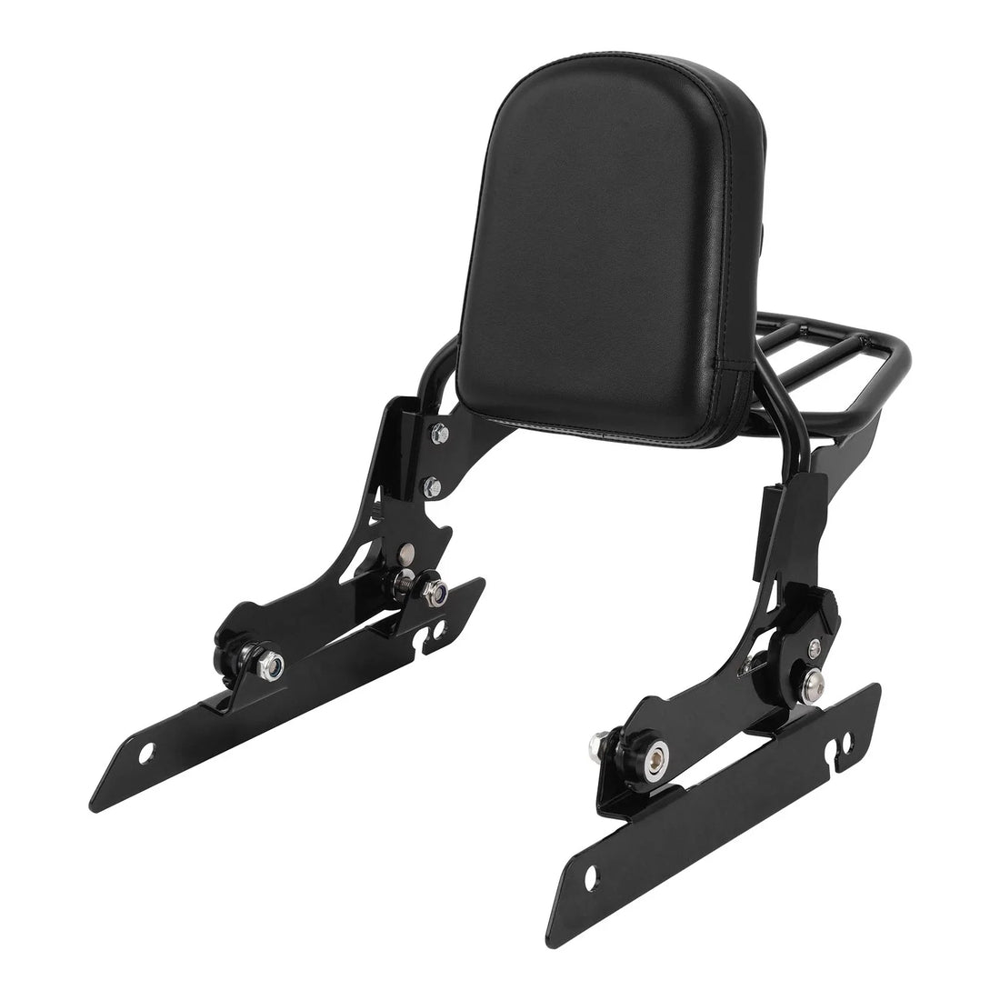Sissy Bar Backrest Luggage Rack Fit For Harley Dyna Low Rider 2006-2009 14-2017