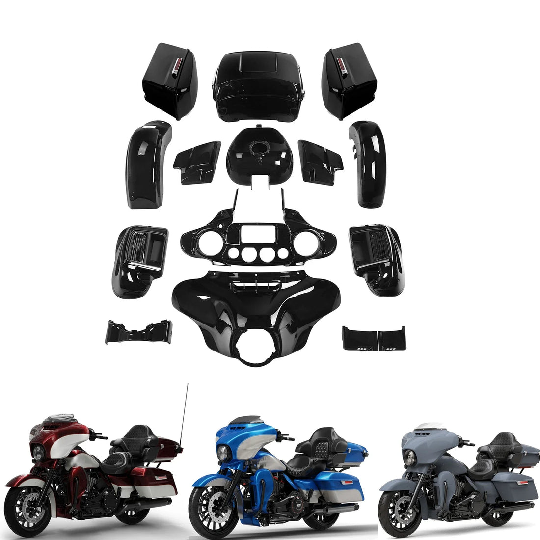 Fairing Bodywork Kit Fit For Harley Electra Glide Ultra Limited 2014-2024 23 US