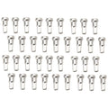 Tusk Impact Wheel Replacement Spoke Nipple Kit Rear Silver For Sherco 300 SE