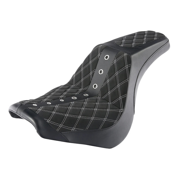 2-Up Driver Passenger Seat Fit For Harley Softail Street Bob Fxbb Fxst 18-25 23