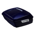 King Trunk Fit For Harley Electra Glide Flht 2014-2025 Zephyr Blue/Black Sunglo