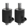 2PCS Ignition Coil Fire Output Fit For Harley Tour Glide Classic Fltc 1982-1994