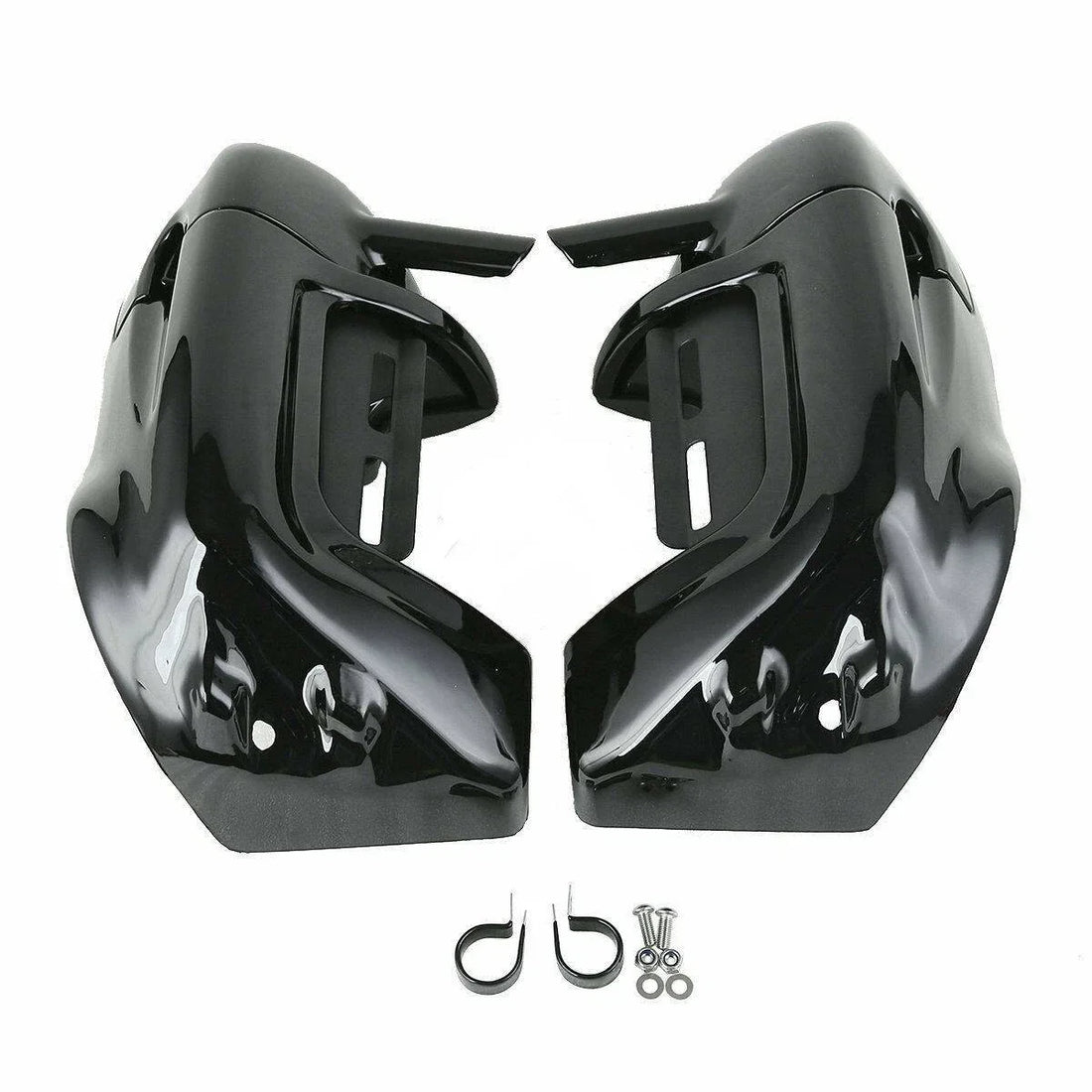 Painted Lower Vented Leg Fairing Glove Box Fit For Harley Road King Tour Glide