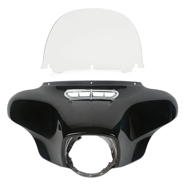 Batwing Outer Fairing & Clear Windshield Fit For Harley Street Glide 2014-2023