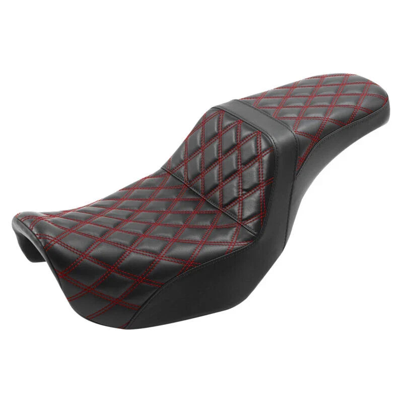 Driver Rider Passenger Seat Fit For Harley Dyna Street Bob Wide Glide 2006-2017