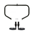Engine Crash Bar Long Angled Foot Pegs Fit For Harley Touring Street Glide 09-24