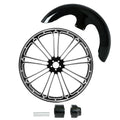 23" Front Wheel Rim Single Disc Hub Fender Fit For Harley Road Glide ABS '97-'21