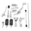 Forward Controls Foot Pegs Kit Fit For Harley Sportster Iron XL 883 1200 04-13