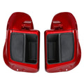 Vented Lower Fairings Speaker Pod Fit For Harley Street Glide 2014-24 Wicked Red