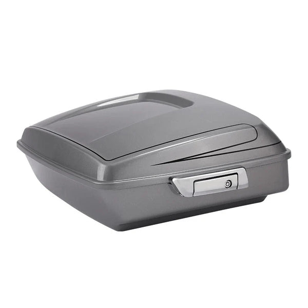 Chopped Trunk Fit For Harley Street Glide 2014-2023 Dark Platinum Pinstripe