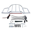 LED Light Luggage Rack Fit For Harley Touring Road Glide Air Wing 14-2024