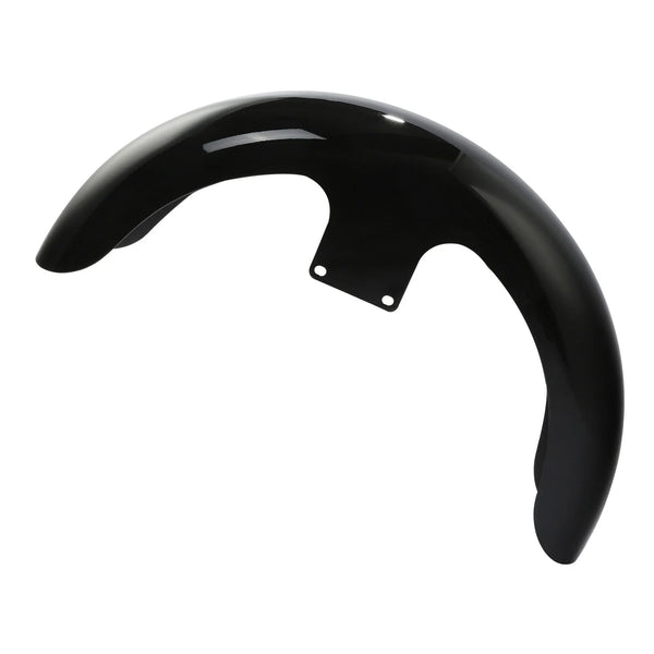 Vivid Black 23" Wheel Front Fender Fit For Harley Touring models Baggers 2014-24