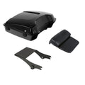 Razor Trunk Backrest Pad Mount Rack Fit For Harley Touring Glide 1997-2008