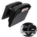 5" Extended Saddlebag+Speaker Lids For Harley Touring Electra Street Glide 93-13