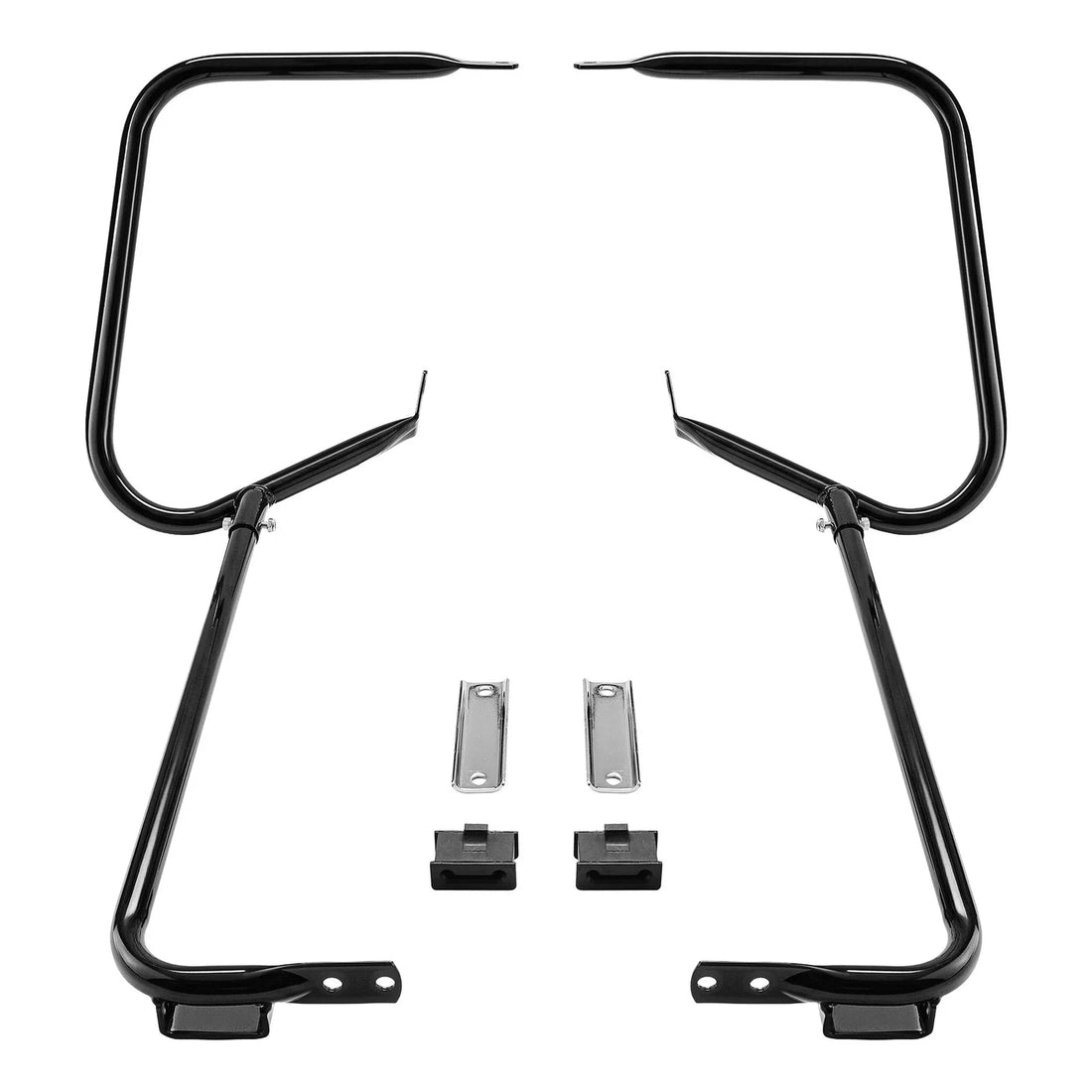 Saddlebags Guard Bar Bracket Fit For Harley Touring Road Street Glide 1997-2008