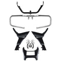 Chopped Engine Guard Fairings Chin Spoilers Fit For Harley Road Glide 2017-2024