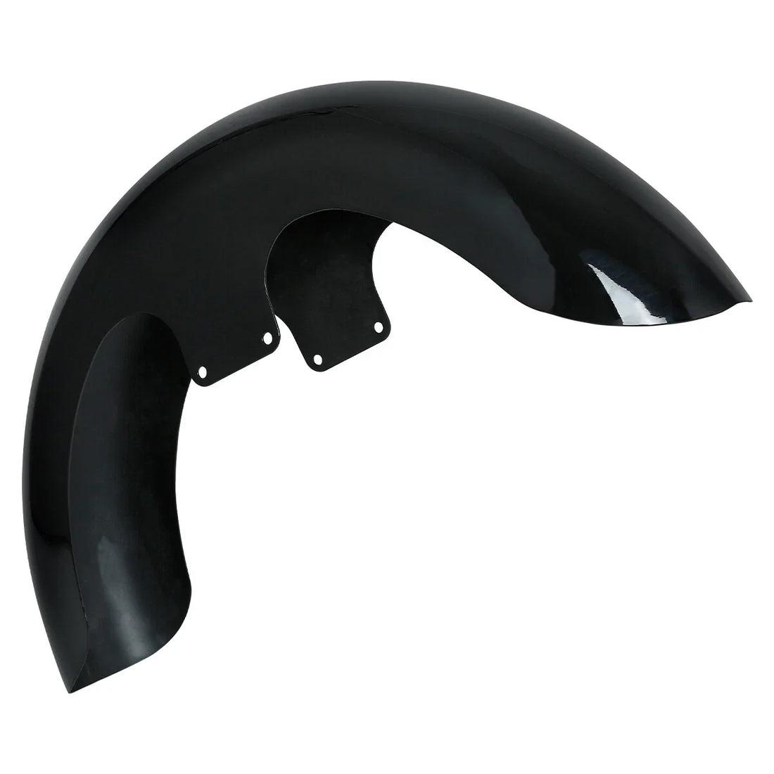 23" Wheel Wrap Black Front Fender For Harley Bagger Touring Electra Road Glide