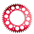 Primary Drive Rear Aluminum Sprocket 49 Tooth Red For Honda CRF250RX 2019-2023
